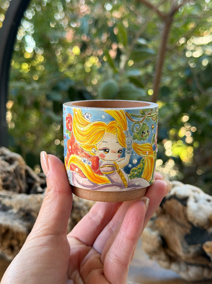 Zhangxin Hand painted  Disney Princesses - Rapunzel