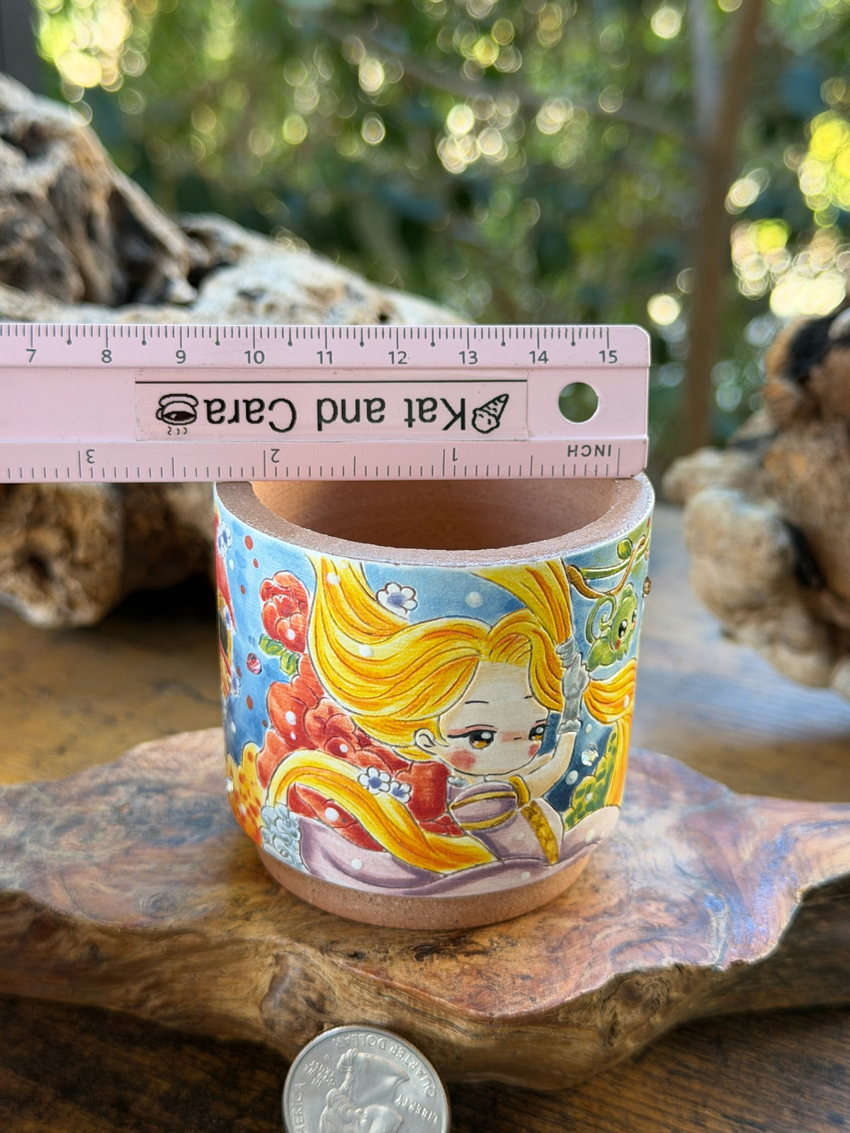 Zhangxin Hand painted  Disney Princesses - Rapunzel