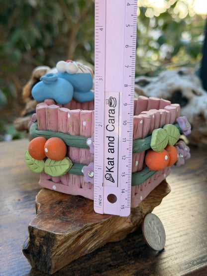 Fence series piggy pot A