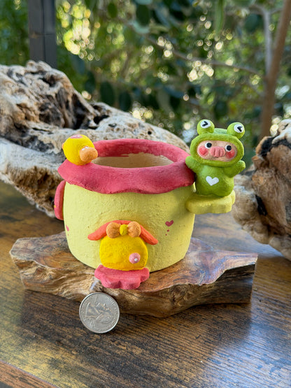 Little Frog House planter