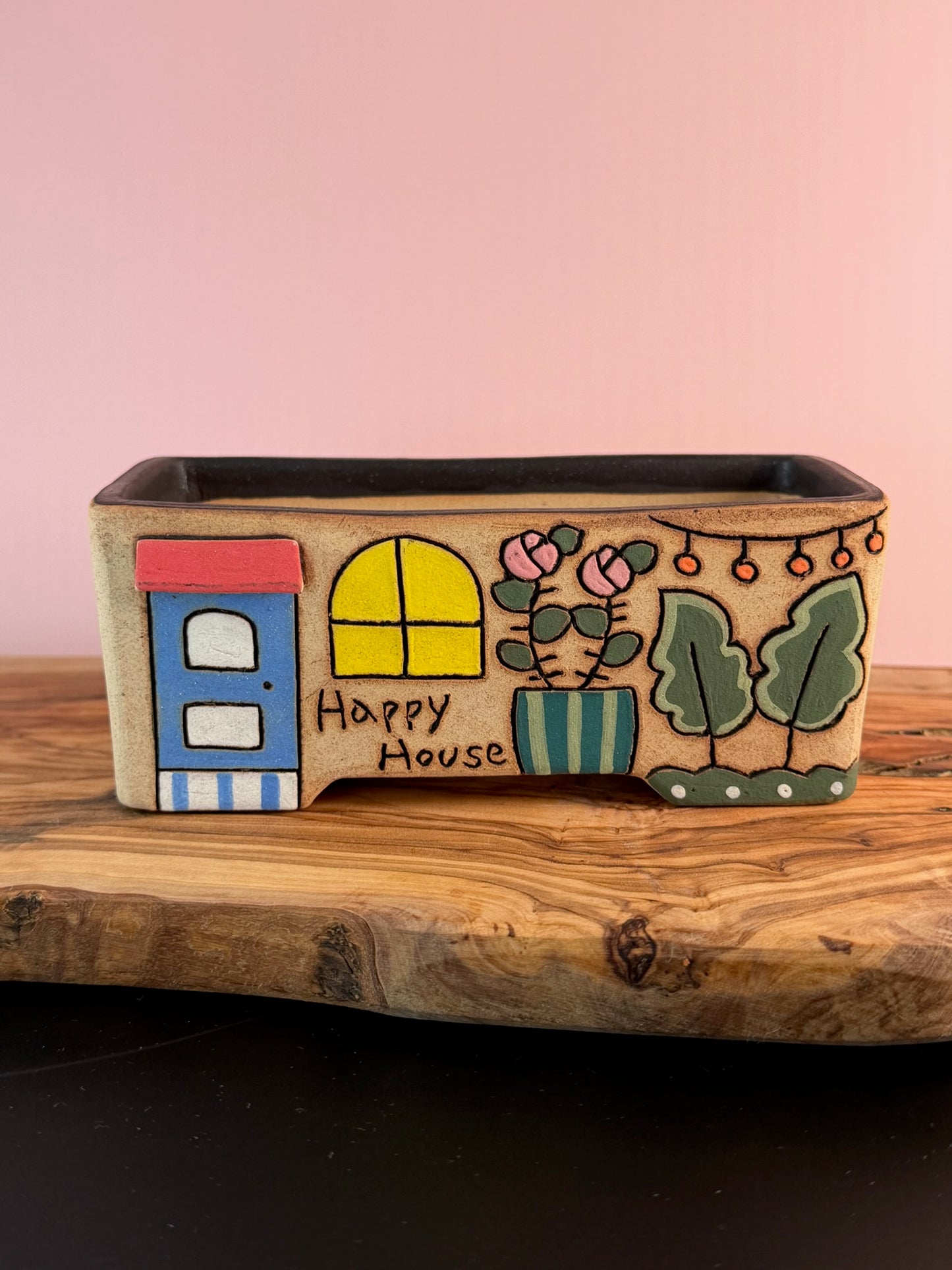 Korean Made Happy House - Roses with String Lights