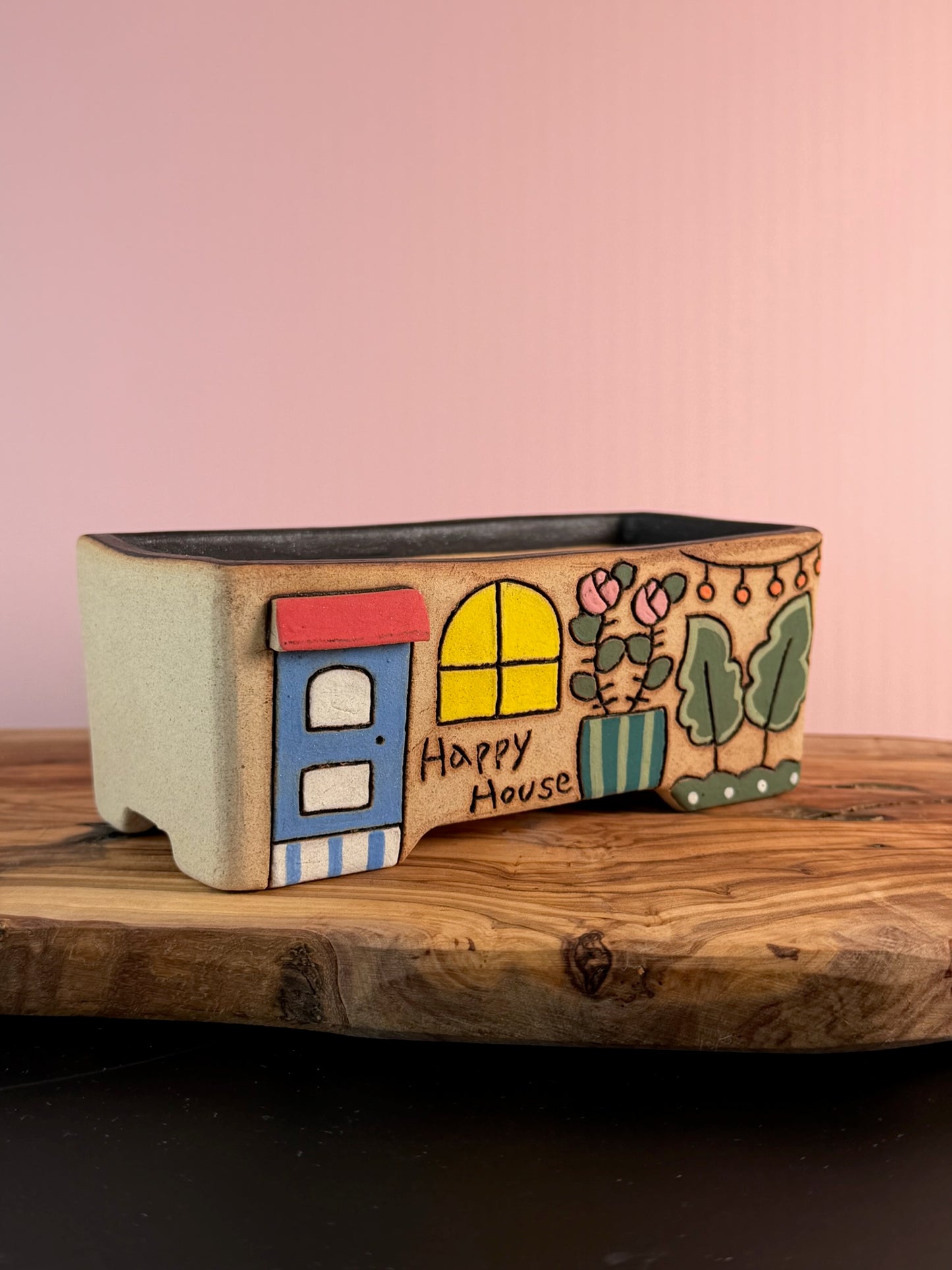 Korean Made Happy House - Roses with String Lights