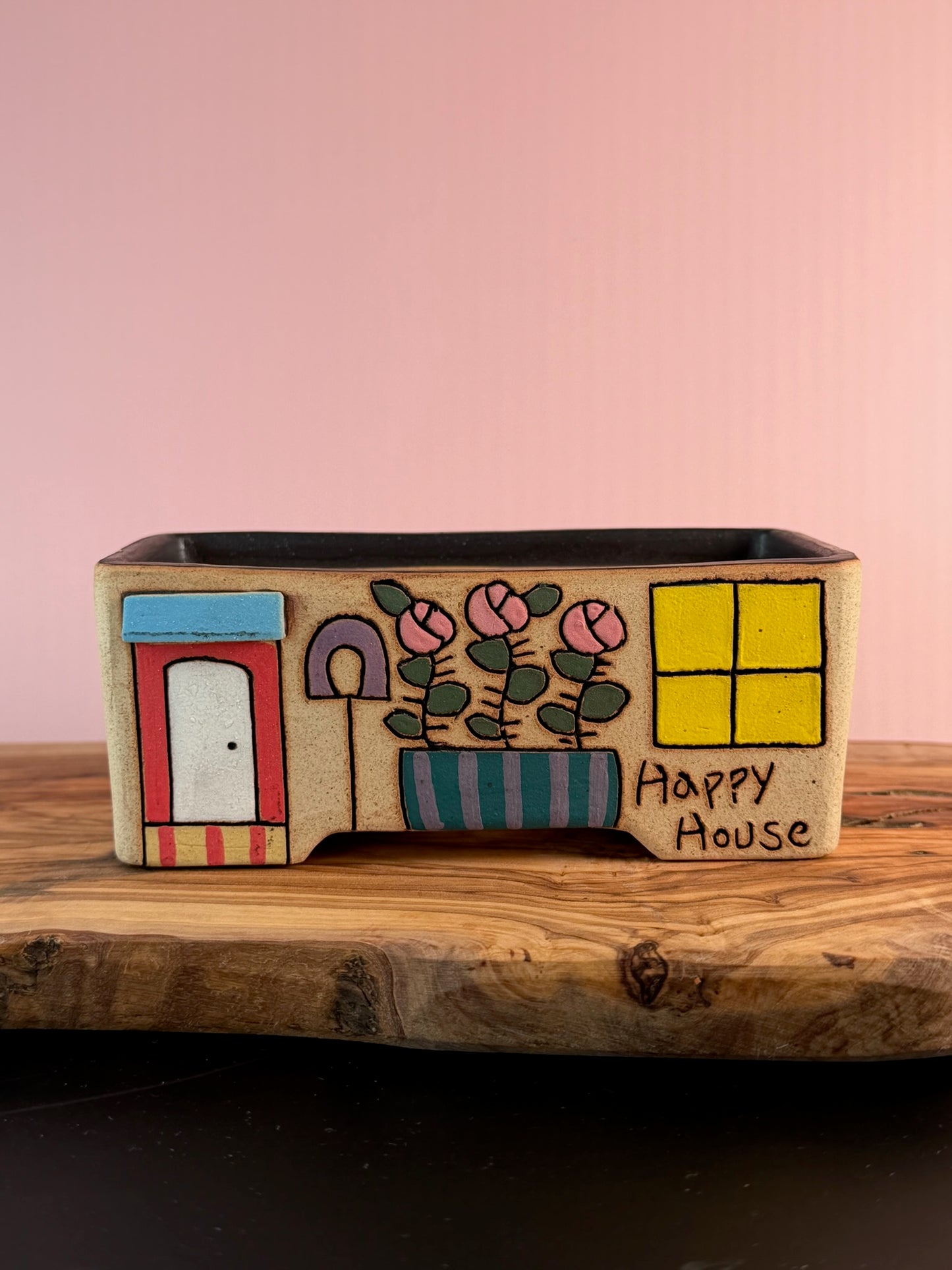 Korean Made Happy House - Roses with Bird House