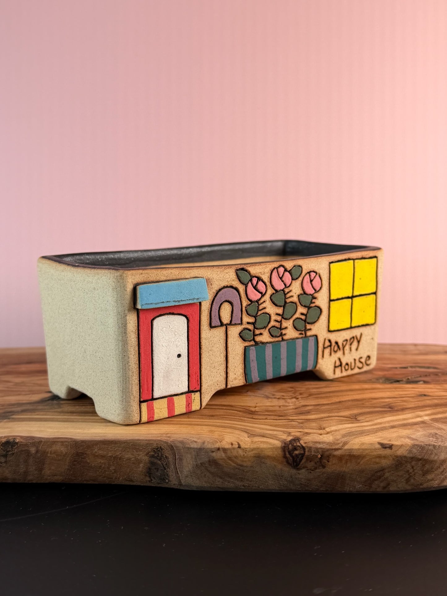 Korean Made Happy House - Roses with Bird House