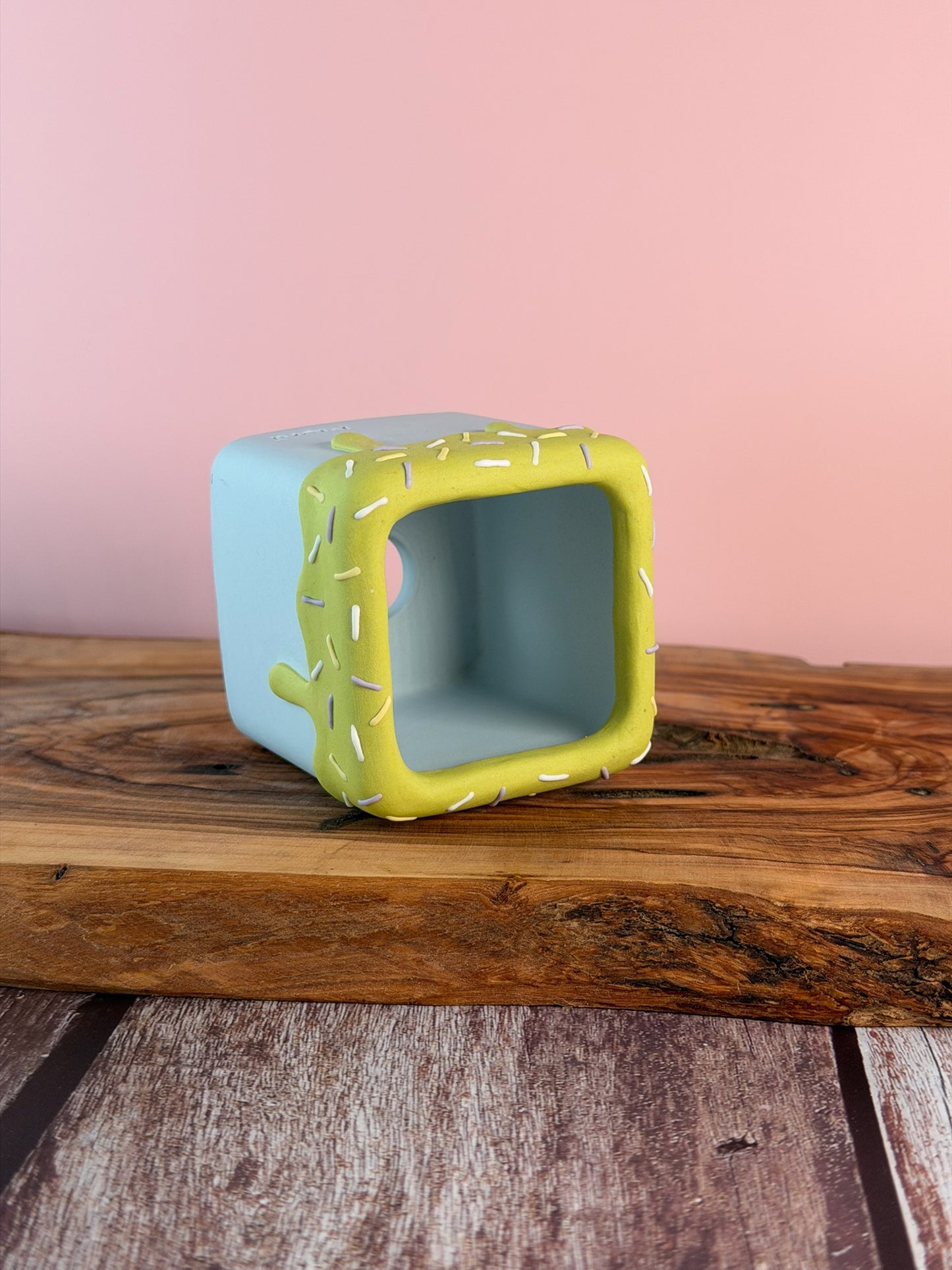 Handmade Ice Cream Cake and Sprinkles succulent planter