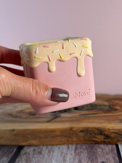 Handmade Ice Cream Cake and Sprinkles succulent planter