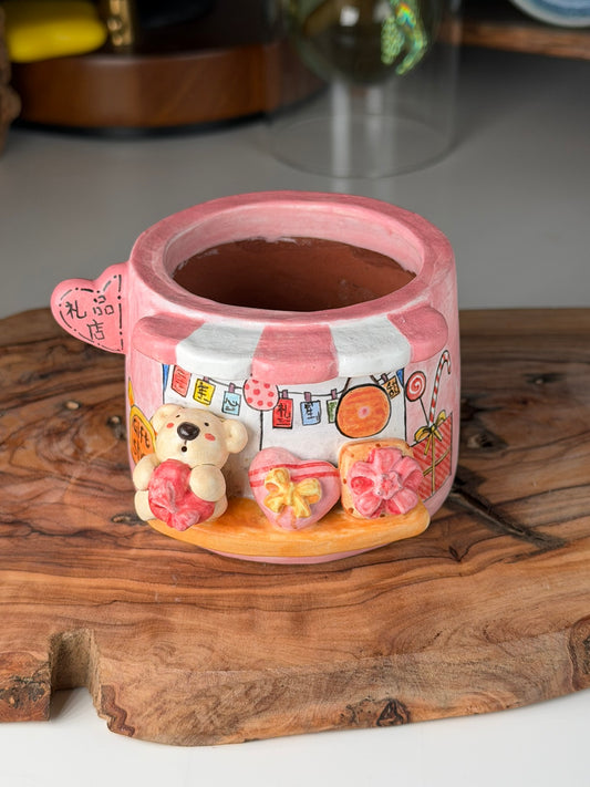 Bear Gift Shop - pink
