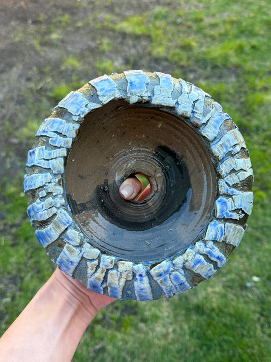 Blue Round Disk
