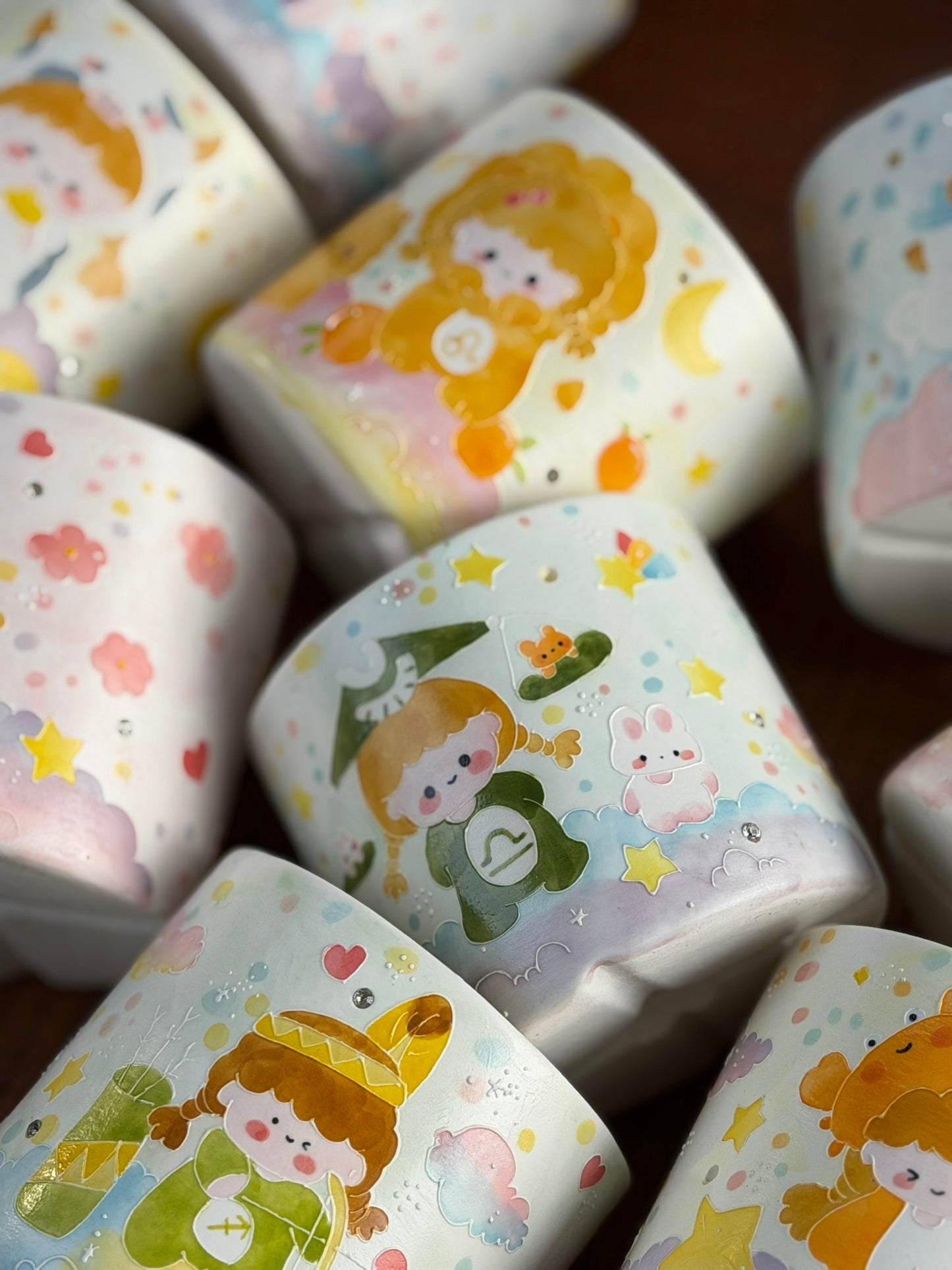 Handmade Seto ware Constellations Series- Scorpio
