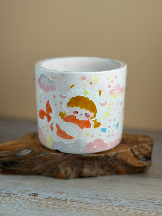 Handmade Seto ware Constellations Series- Capricorn