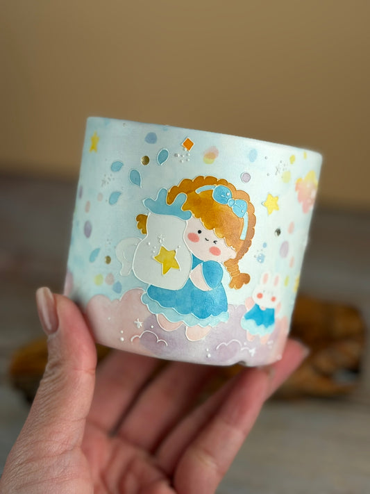 Handmade Seto ware Constellations Series- Aquarius