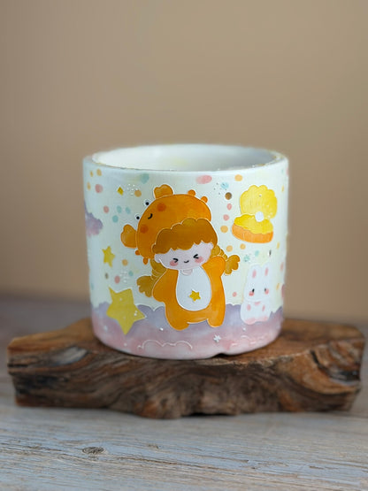 Handmade Seto ware Constellations Series- Cancer