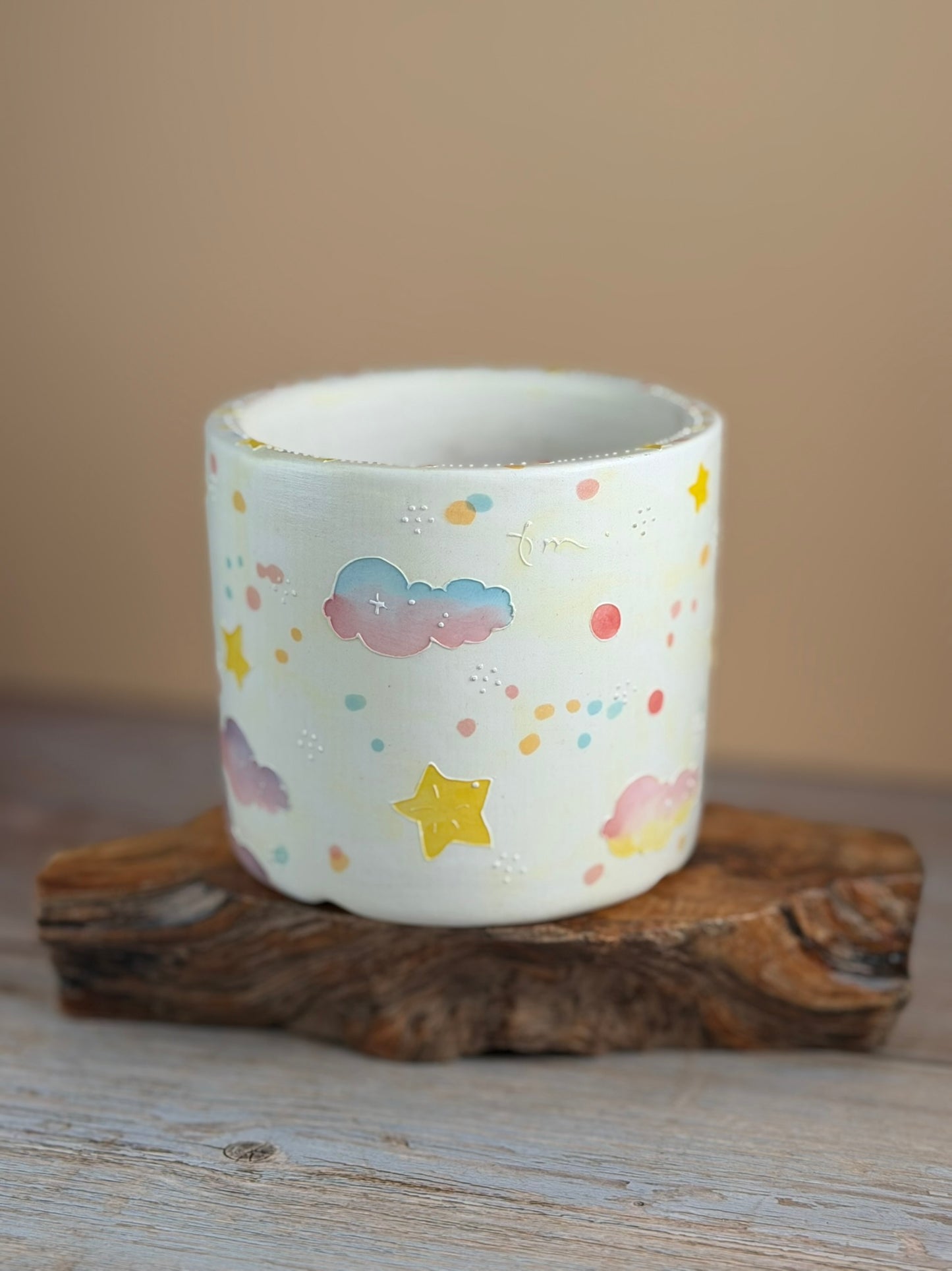 Handmade Seto ware Constellations Series- Cancer