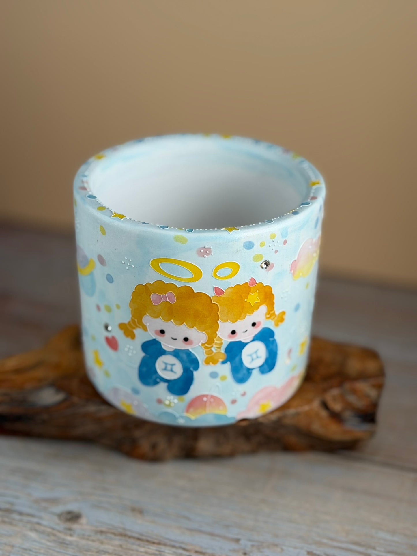 Handmade Seto ware Constellations Series- Gemini