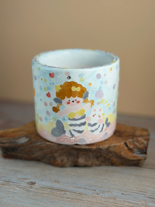 Handmade Seto ware Constellations Series- Pisces