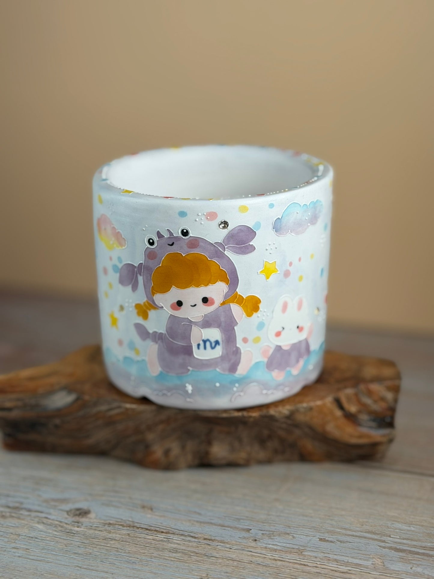 Handmade Seto ware Constellations Series- Scorpio