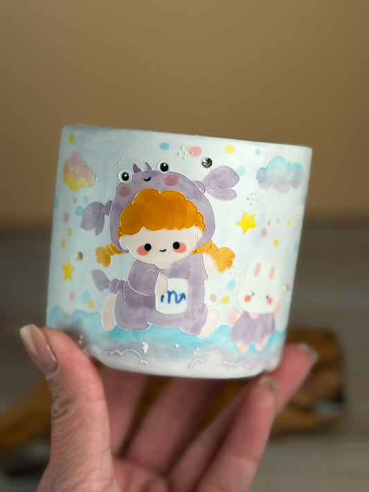 Handmade Seto ware Constellations Series- Scorpio