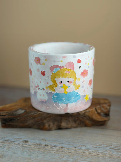 Handmade Seto ware Constellations Series- Virgo