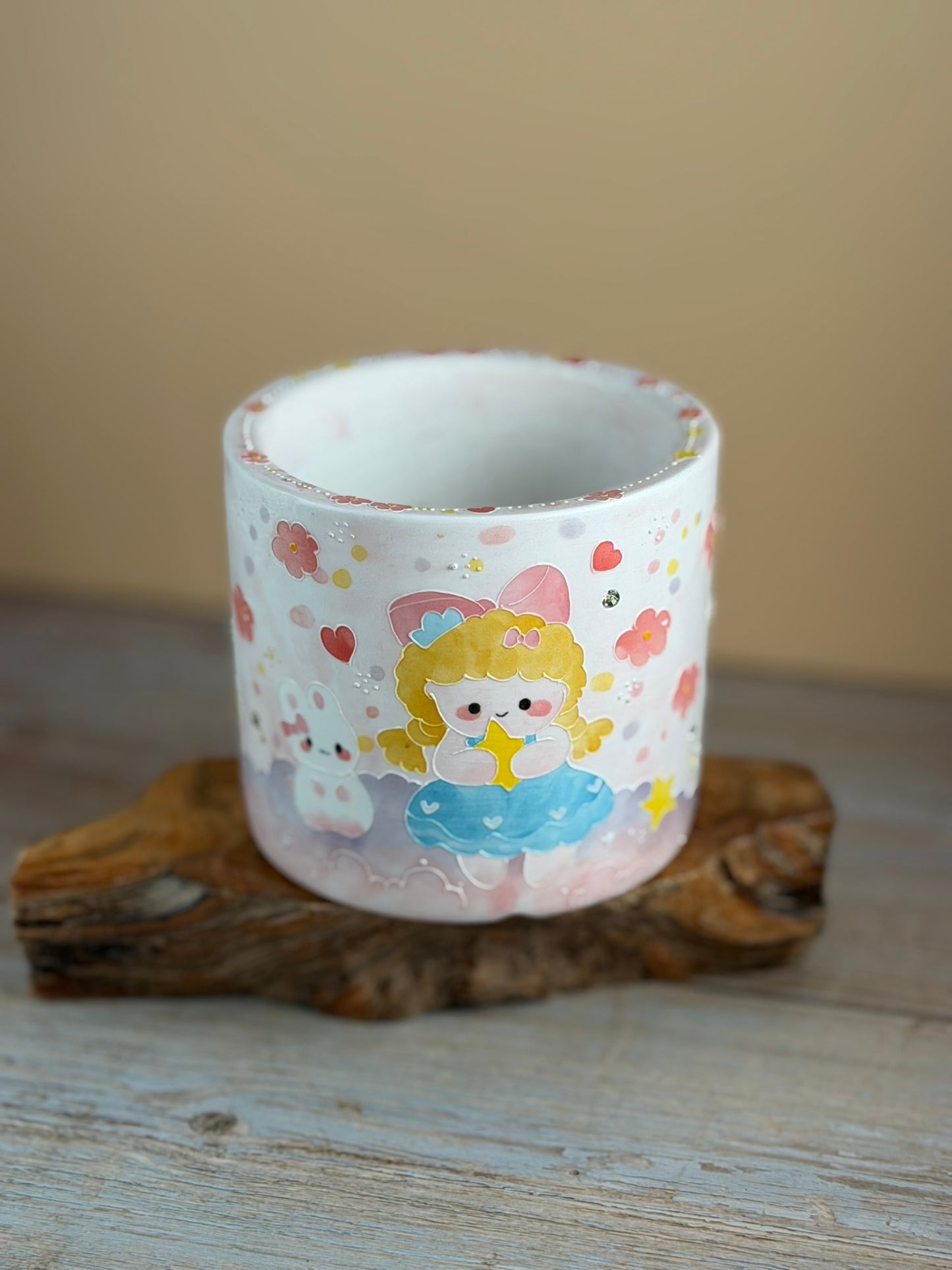 Handmade Seto ware Constellations Series- Virgo