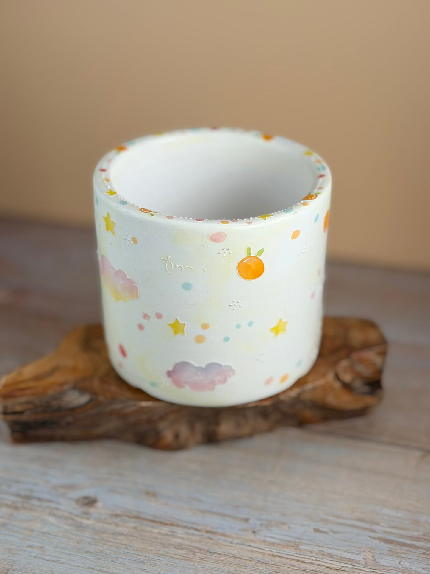 Handmade Seto ware Constellations Series- Leo