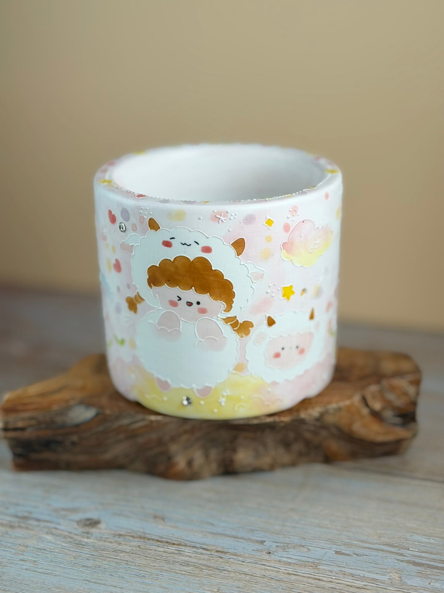 Handmade Seto ware Constellations Series- Aries