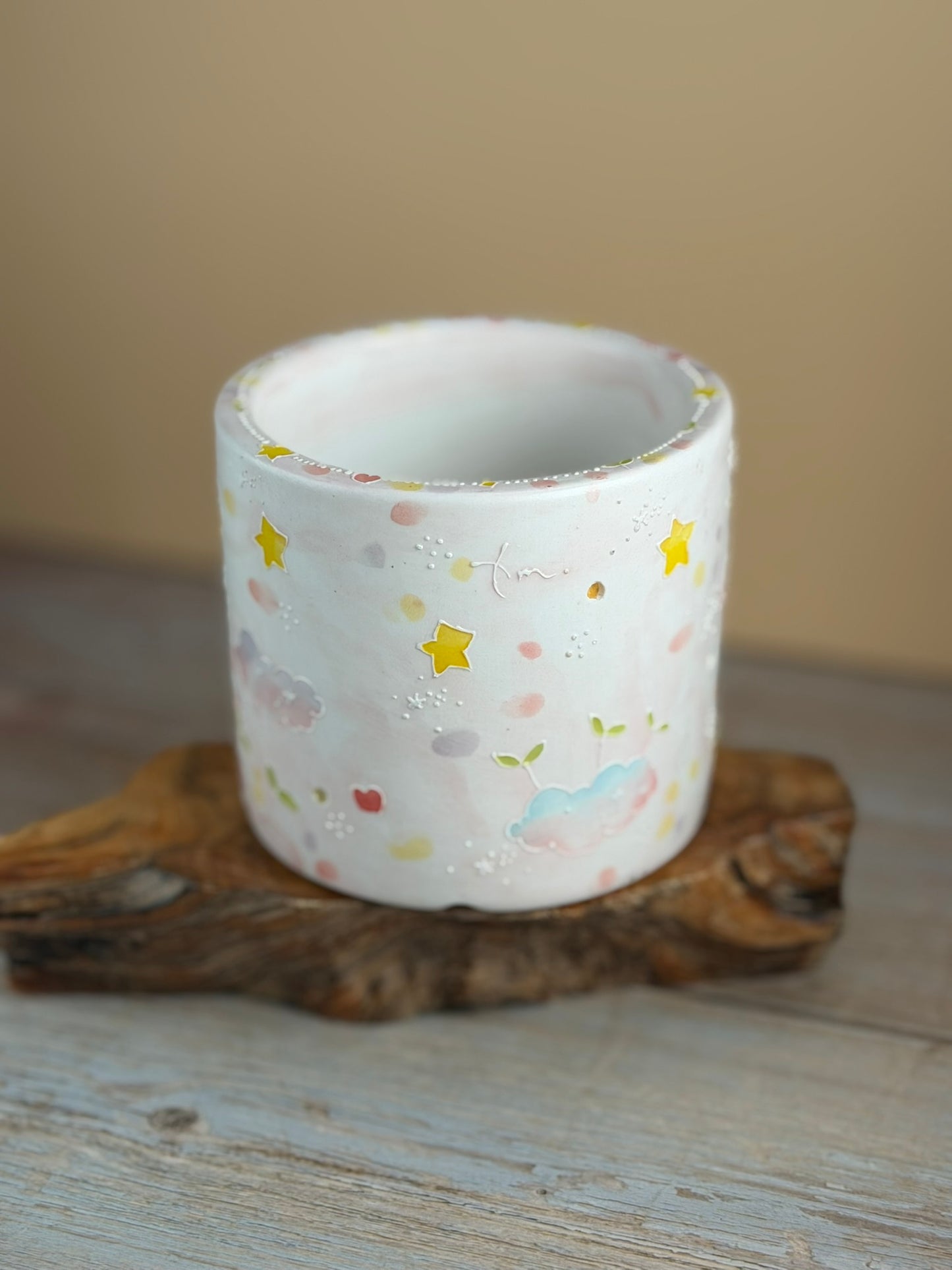 Handmade Seto ware Constellations Series- Aries