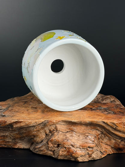 Handmade Seto ware Floral Series - Cotton