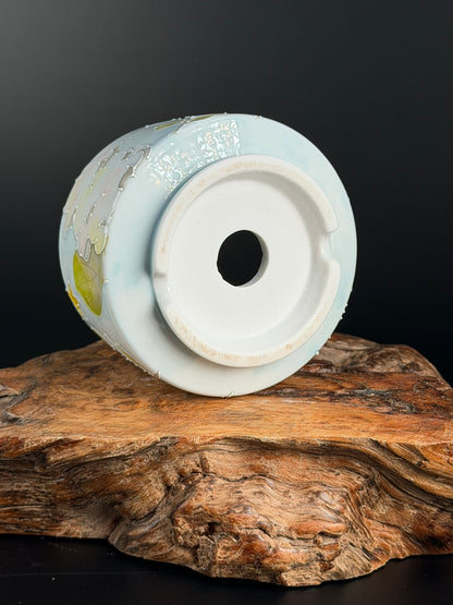 Handmade Seto ware Floral Series - Cotton