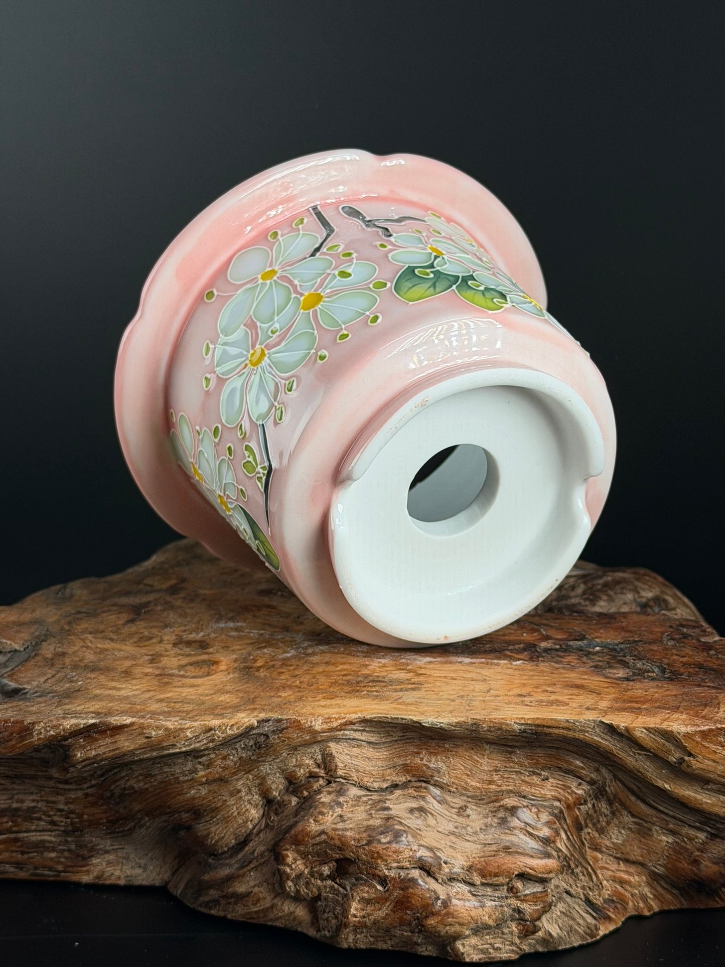 Handmade Seto ware Floral Series B