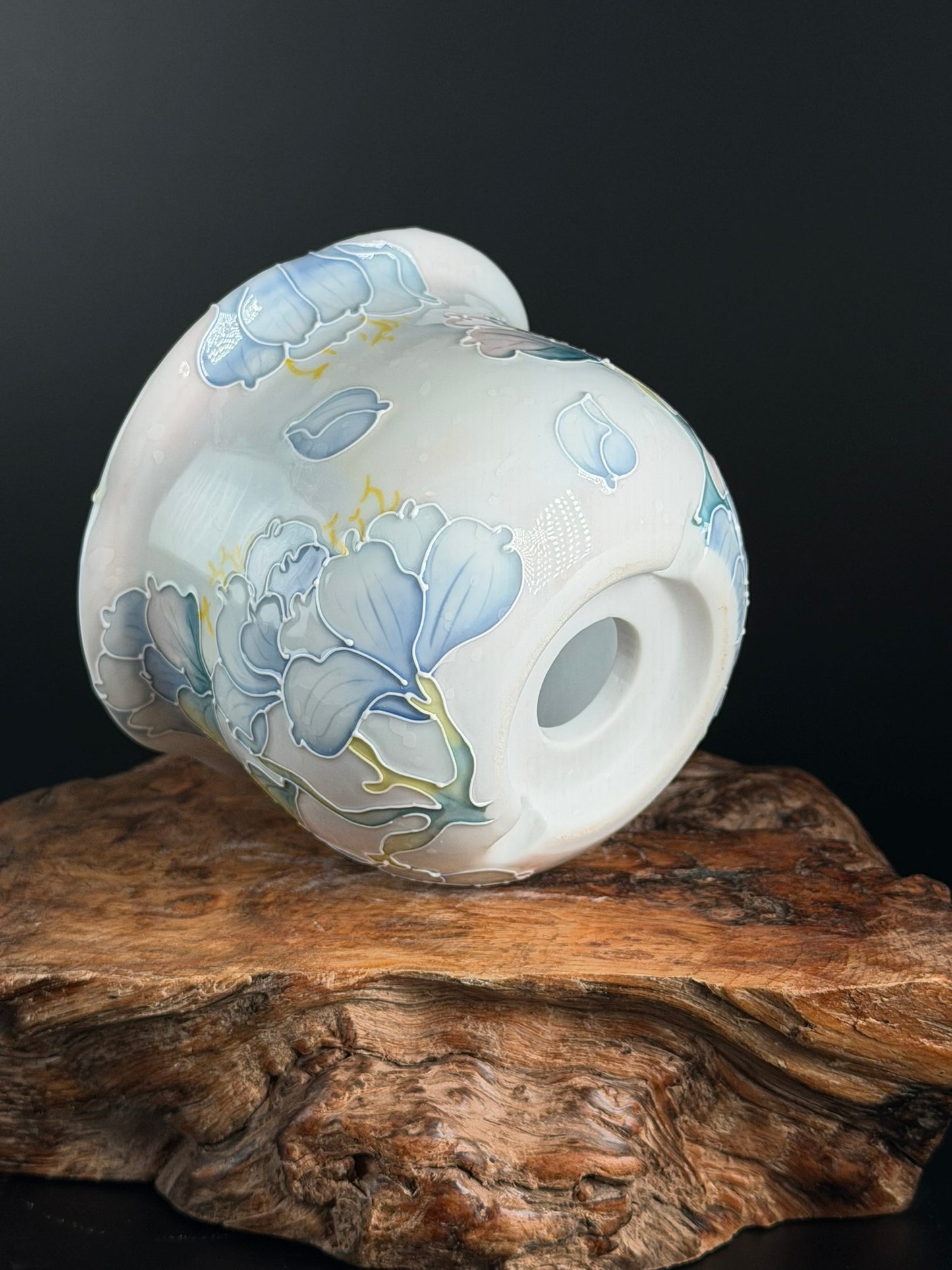 Handmade Seto ware Floral Series E