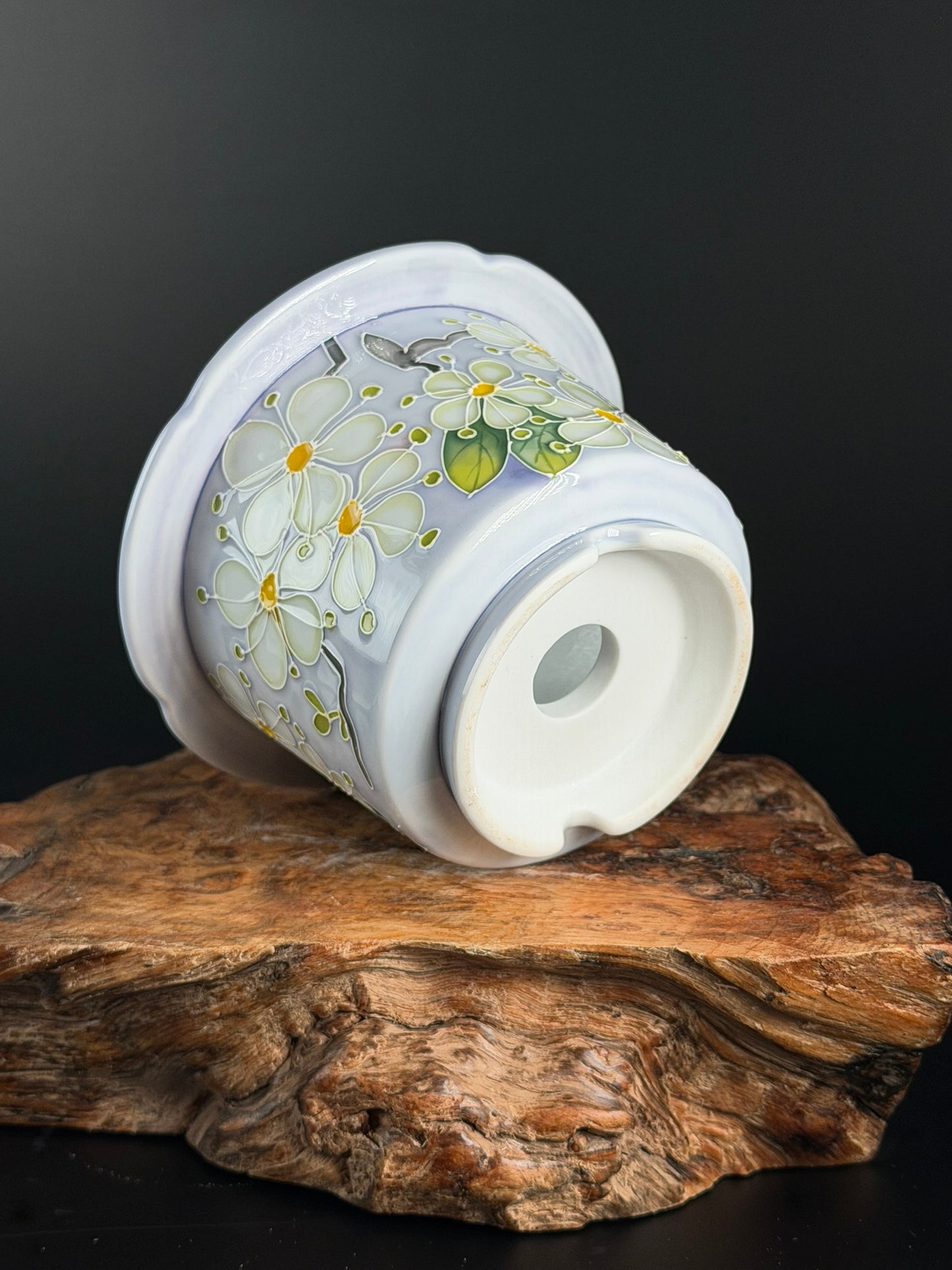Handmade Seto ware Floral Series B