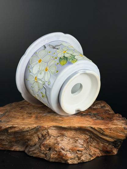 Handmade Seto ware Floral Series B