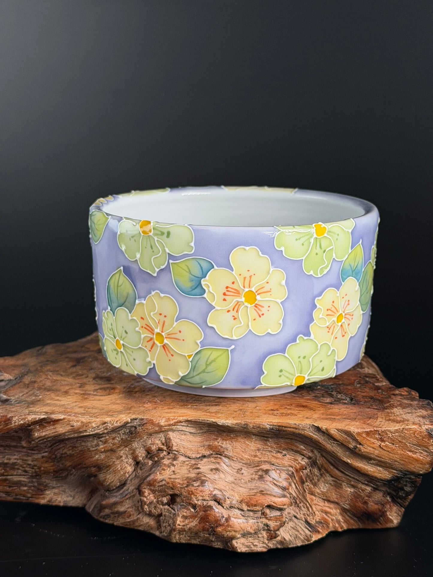 Handmade Seto ware Floral Series G