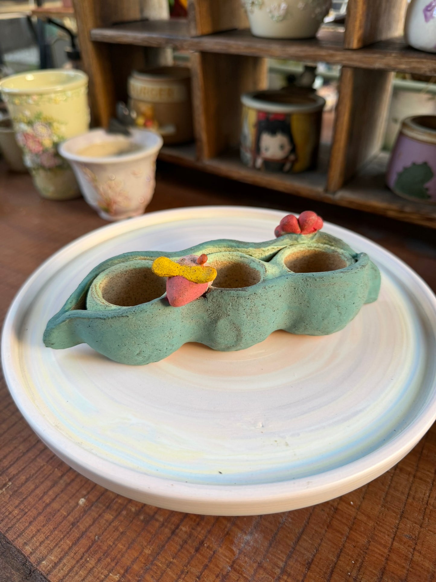 Peapot piggy planter