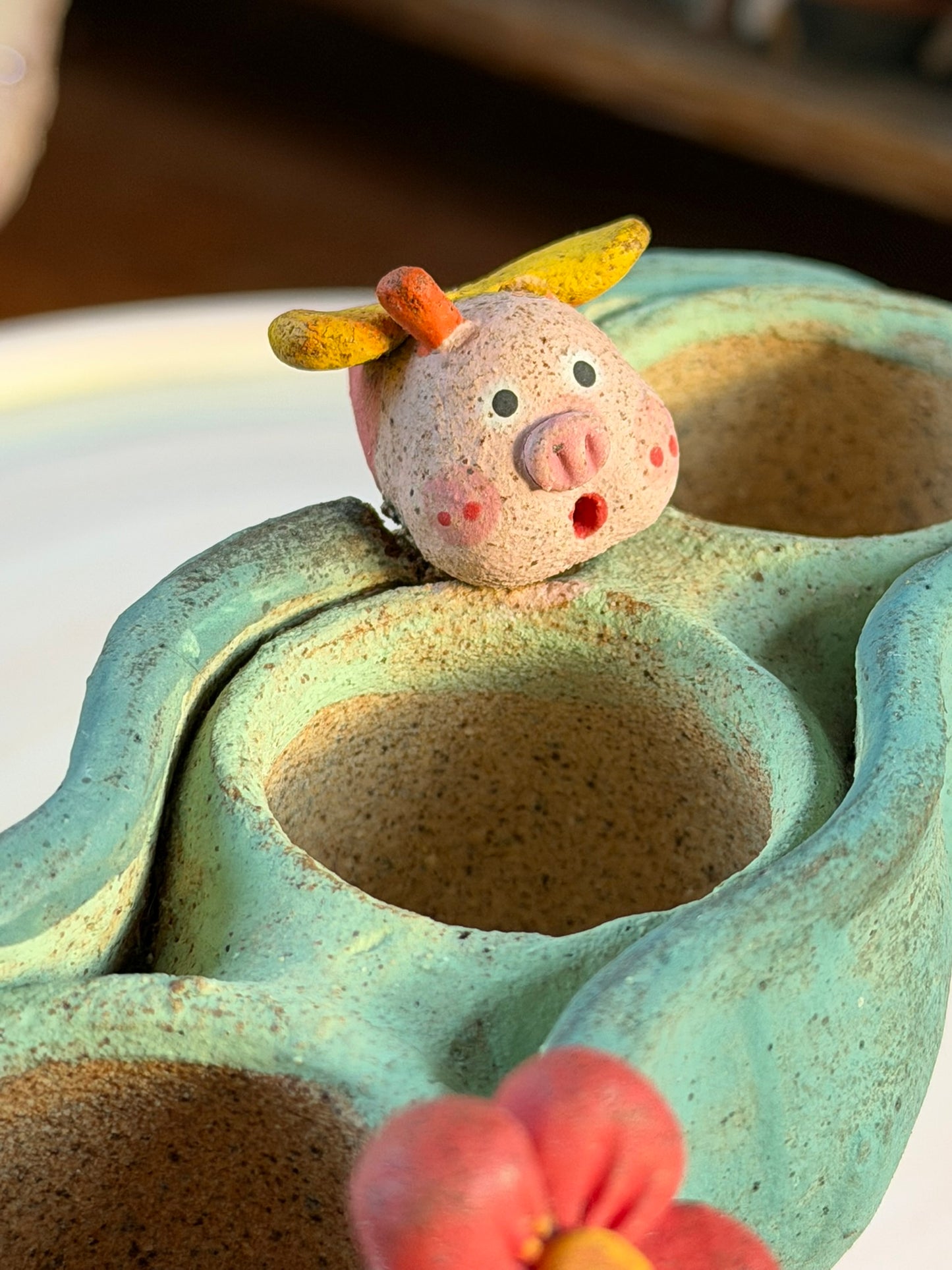 Peapot piggy planter