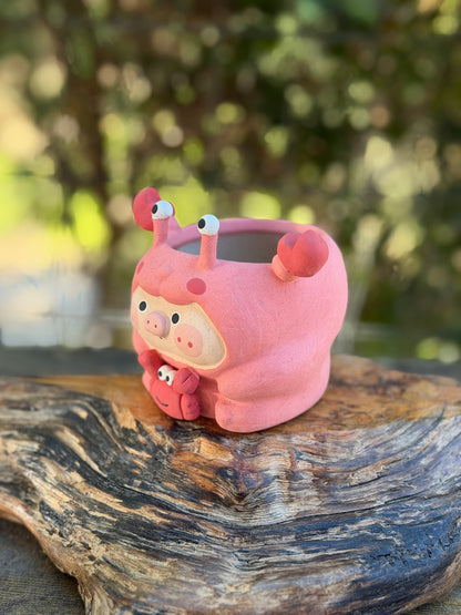 Piggy pot- Oh Crab