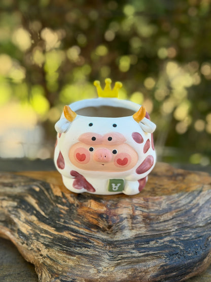 Piggy pot constellations series -Taurus