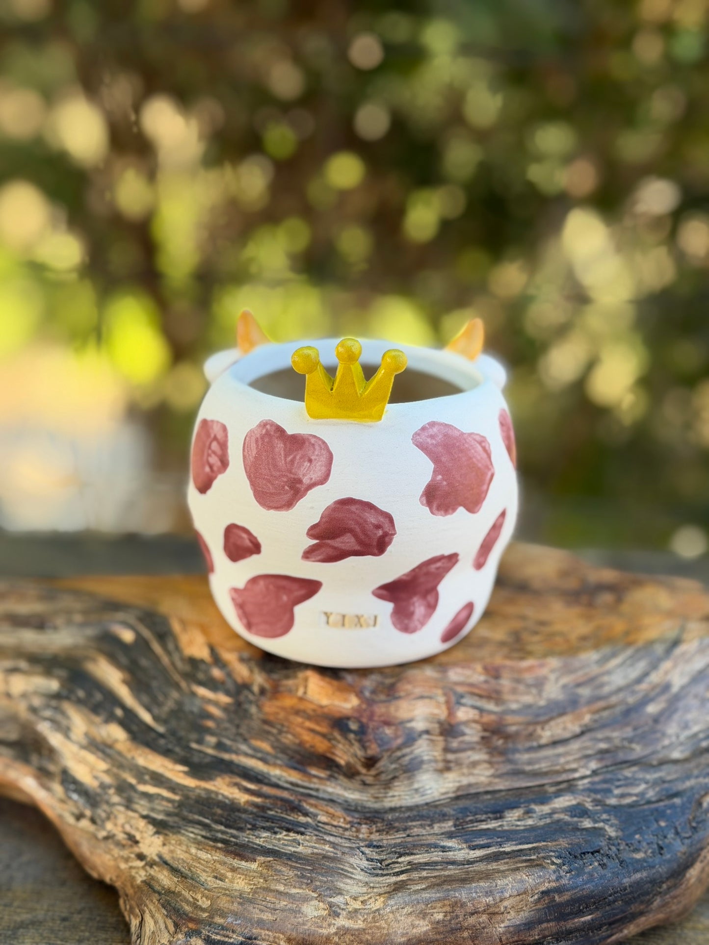 Piggy pot constellations series -Taurus