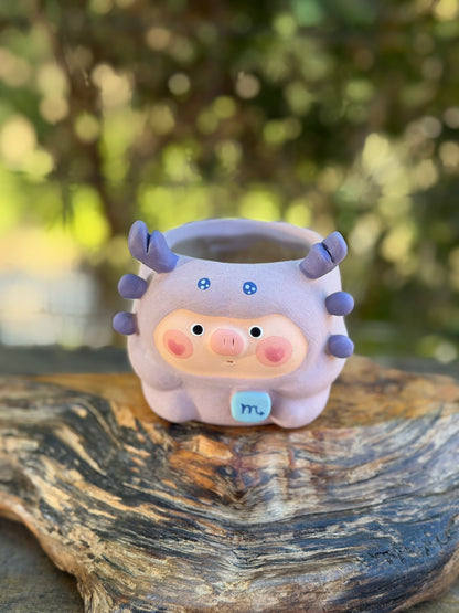 Piggy pot constellations series -Scorpio