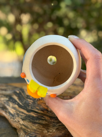 Piggy pot -Ducky with ducky purse