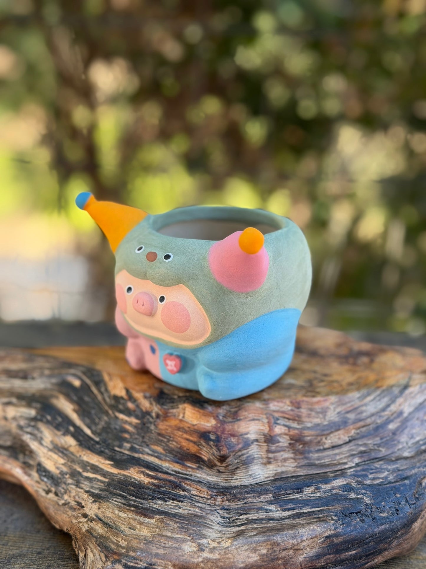 Piggy pot - Little clown