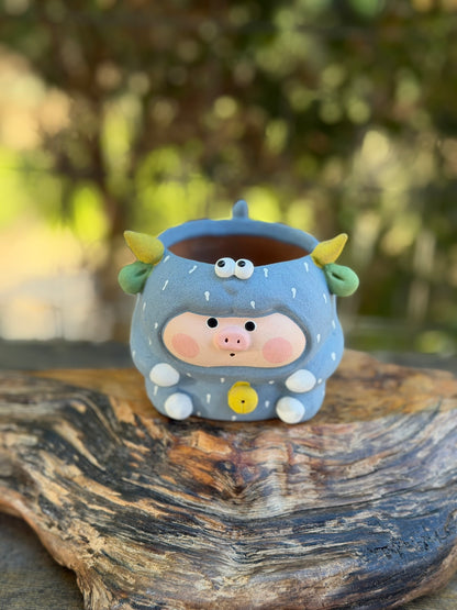 Piggy pot -Cow baby