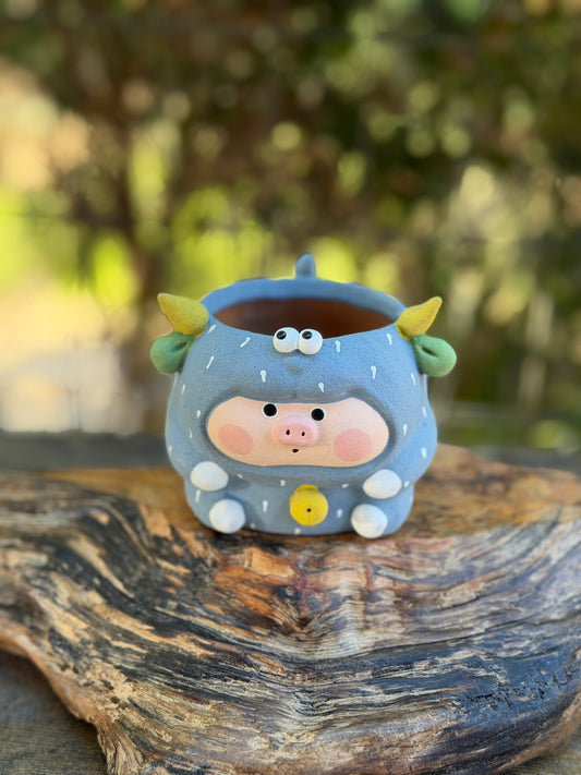 Piggy pot -Cow baby