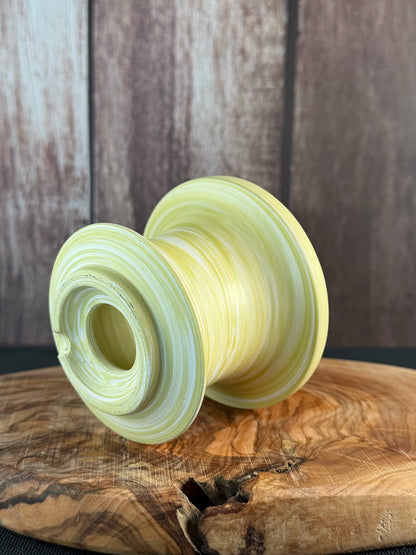 July Glass Art Macha Gold Planter