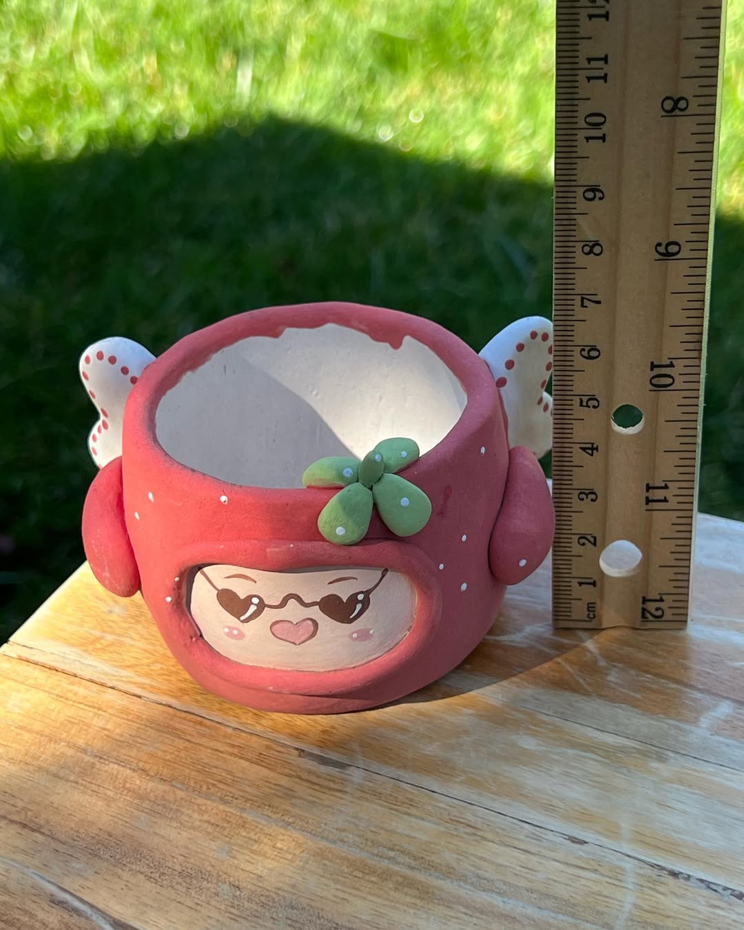 Red Tomato Fairy Planter