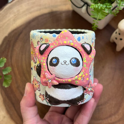 Starfish Panda Planter
