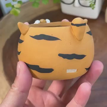 Tiger in Disguise- Cat Series Planter
